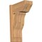 Ekena Millwork Funston Slat Smooth Outlooker, Western Red Cedar, 7 1/2"W x 14"D x 22"H OUT08X14X22FST06SWR - alternate 1